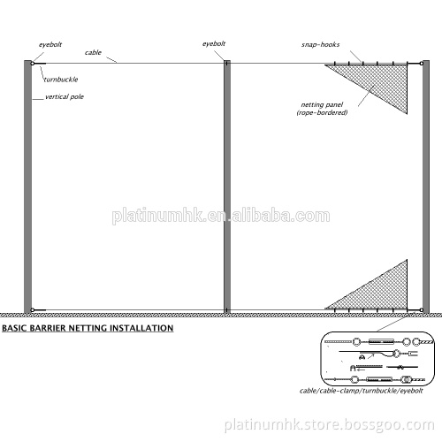 Tennis dividing net /divider curtains (custpmized size )